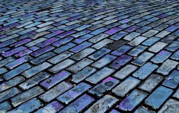 Blue Streets of Old San Juan, San Juan, Puerto Rico, | Obraz na stenu