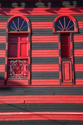 Puerto Rico, Plaza Las Delicias, firehouse museum | Obraz na stenu