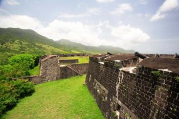 Brimstone Hill Fortress, Built 1690-1790, St Kitts, Caribbean | Obraz na stenu
