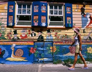 L'Escargot Restaurant in Philipsburg, St Martin, Caribbean | Obraz na stenu