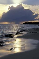 Rouge Beach on St Martin, Caribbean | Obraz na stenu