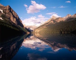 Lake Louise, Mt Victoria, Victoria Glacier, Banff National Park, Alberta, Canada | Obraz na stenu