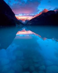 Alberta, Banff NP, Victoria Glacier, Lake Louise | Obraz na stenu
