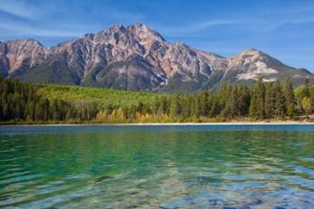 Patricia Lake and Pyramid Mountain, Jasper NP, Alberta, Canada | Obraz na stenu