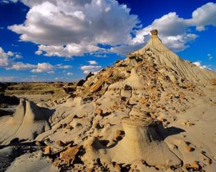 Badlands at Dinosaur Provincial Park in Alberta, Canada | Obraz na stenu