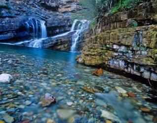 Cameron Falls, Waterton Lakes NP, Alberta, Canada | Obraz na stenu