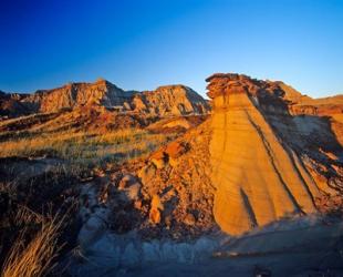 Badlands, Rocks, Dinosaur Provincial Park, Alberta | Obraz na stenu