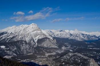 Alberta, Banff, River Valley, Sulphur Mountain | Obraz na stenu