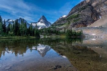 Mount Assiniboine Reflected In Sunburst Lake | Obraz na stenu