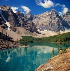 Alberta, Moraine Lake, Valley of the Ten Peaks | Obraz na stenu