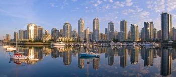 City Skyline, False Creek, Vancouver, British Columbia | Obraz na stenu