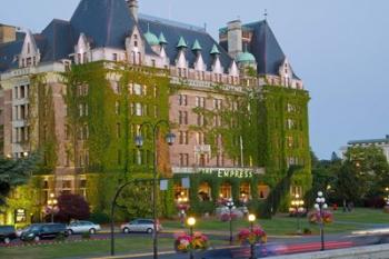 The Empress Hotel, Victoria, British Columbia | Obraz na stenu