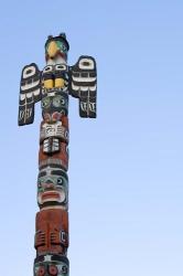 Totem Pole, Royal BC Museum, Victoria British Columbia | Obraz na stenu