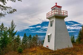 Pilot Bay Lighthouse At Pilot Bay Provincial Park, British Columbia, Canada | Obraz na stenu