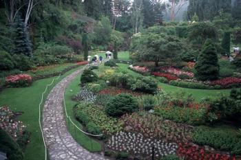 The Butchart Gardens, Vancouver Island, British Columbia, Canada | Obraz na stenu