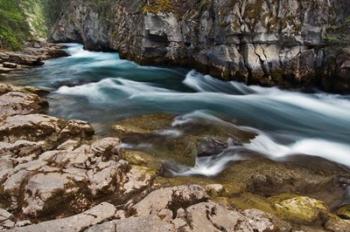 Maligne River, Maligne Canyon, Jasper NP, Canada | Obraz na stenu