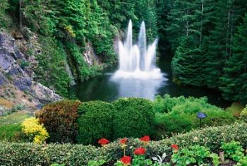 Butchart Gardens, Saanich, Vancouver Island, British Columbia | Obraz na stenu