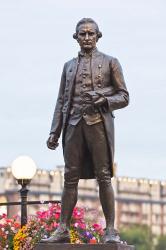 British Columbia, Victoria, Captain James Cook Statue | Obraz na stenu