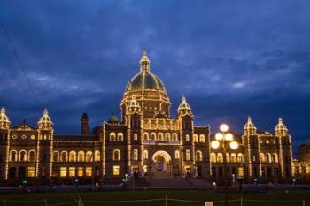 British Columbia, Victoria, Parliament Building | Obraz na stenu