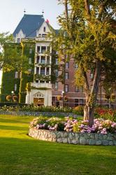 British Columbia, Victoria, Empress Hotel Gardens | Obraz na stenu