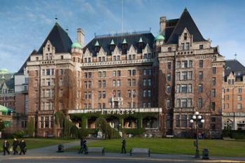 Fairmont Empress Hotel, Victoria, Vancouver Island, British Columbia, Canada | Obraz na stenu