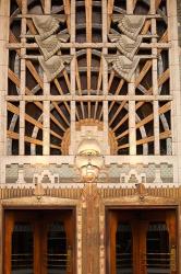 Detail of the Marine Building, Vancouver, British Columbia, Canada | Obraz na stenu