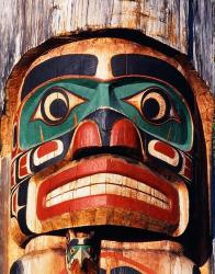 Totem Pole,Vancouver Island | Obraz na stenu