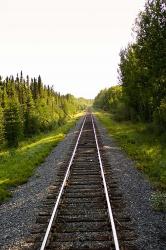 Manitoba Train Tracks | Obraz na stenu