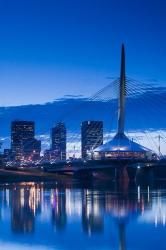 Esplanade Riel Pedestrian Bridge | Obraz na stenu