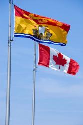 Canada, New Brunswick Flag | Obraz na stenu