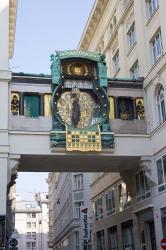 Anchor Clock at Hoher Markt | Obraz na stenu