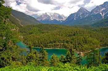 Alpine Lake in the Austrian Alps | Obraz na stenu