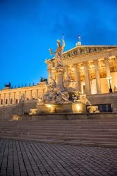 Parliament Building at Twilight | Obraz na stenu