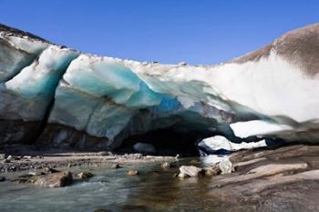 Ice Cave in the Glacier of Schlatenkees | Obraz na stenu