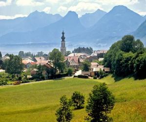 Lake St Wolfgang, Austria | Obraz na stenu