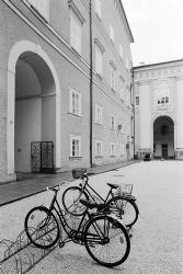 Bicycles in the Domplatz | Obraz na stenu
