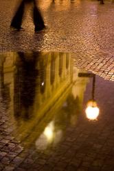 Municipal House Reflection, Czech Republic | Obraz na stenu