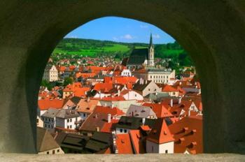 Cityscape of Cesky Krumlov, Czech Republic | Obraz na stenu
