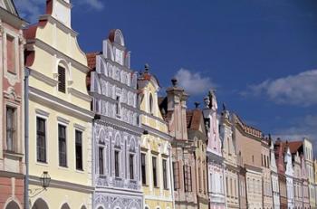 Renaissance Houses of Telc | Obraz na stenu