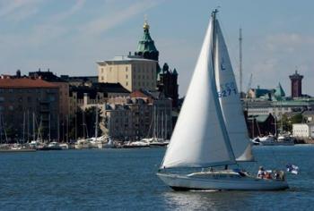 Island in Helsinki Harbor | Obraz na stenu