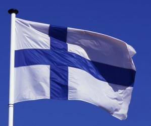 Finnish Flag, Finland | Obraz na stenu