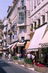 Shopping Scenic, Cannes, France | Obraz na stenu