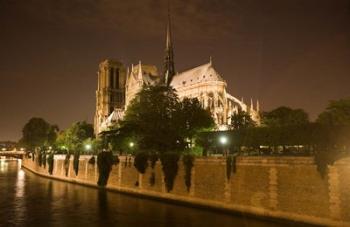 The Louvre at Twilight | Obraz na stenu