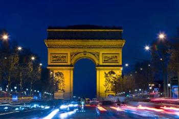 Military Ceremony at the Arc de Triomphe | Obraz na stenu