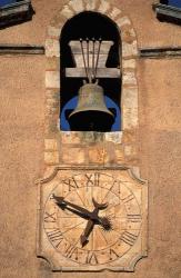 Church Bell and Clock | Obraz na stenu