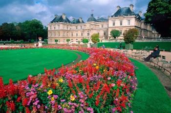Luxembourg Palace in Paris, France | Obraz na stenu