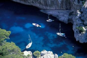 Mediterranean Coast of the French Riviera | Obraz na stenu