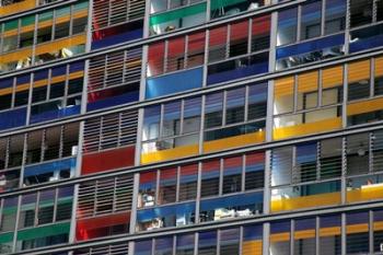 Colorful Windows near Lille Station | Obraz na stenu