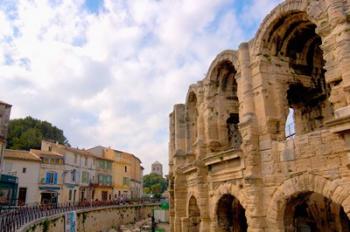 Roman Amphitheatre and Shops, Provence, France | Obraz na stenu