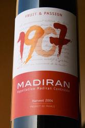 Bottle of 1907 Madiran, France | Obraz na stenu